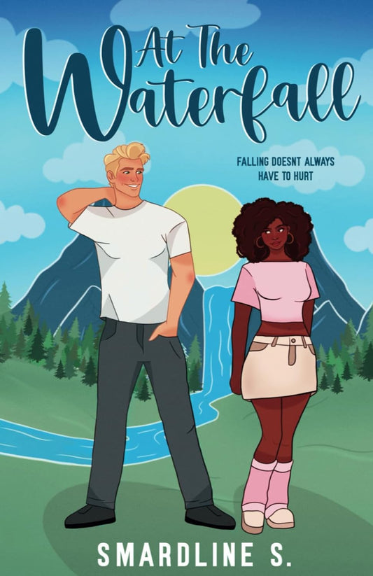 At the Waterfall (Signed)