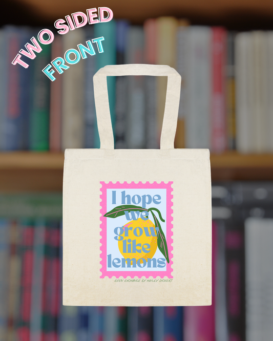 Honey & Lemons Tote Bag (Even Exchange Merch)